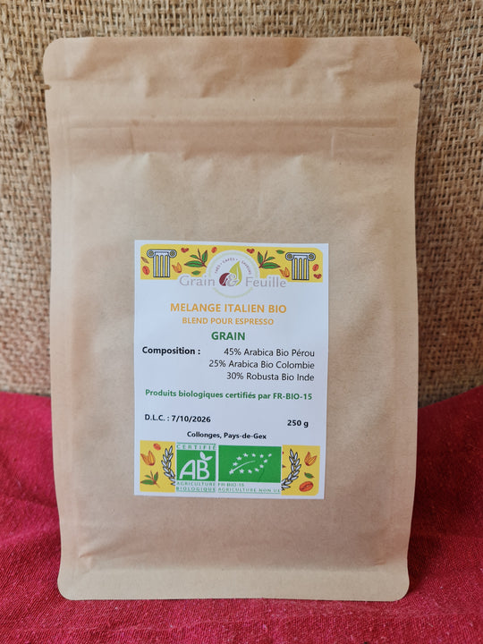 MELANGE ITALIEN - Assemblage Espresso BIO