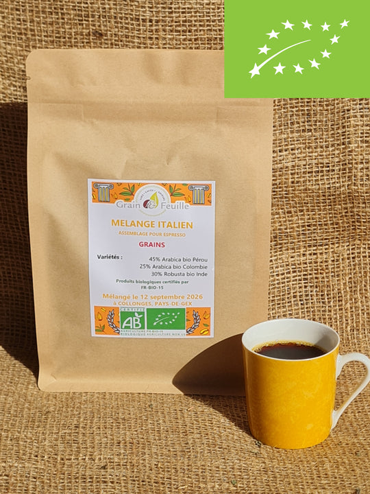 MELANGE ITALIEN - Assemblage Espresso BIO
